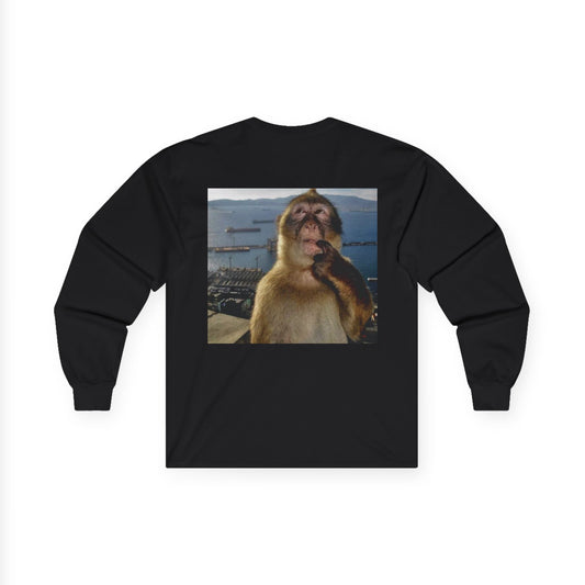 Monke life Cotton Long Sleeve Tee
