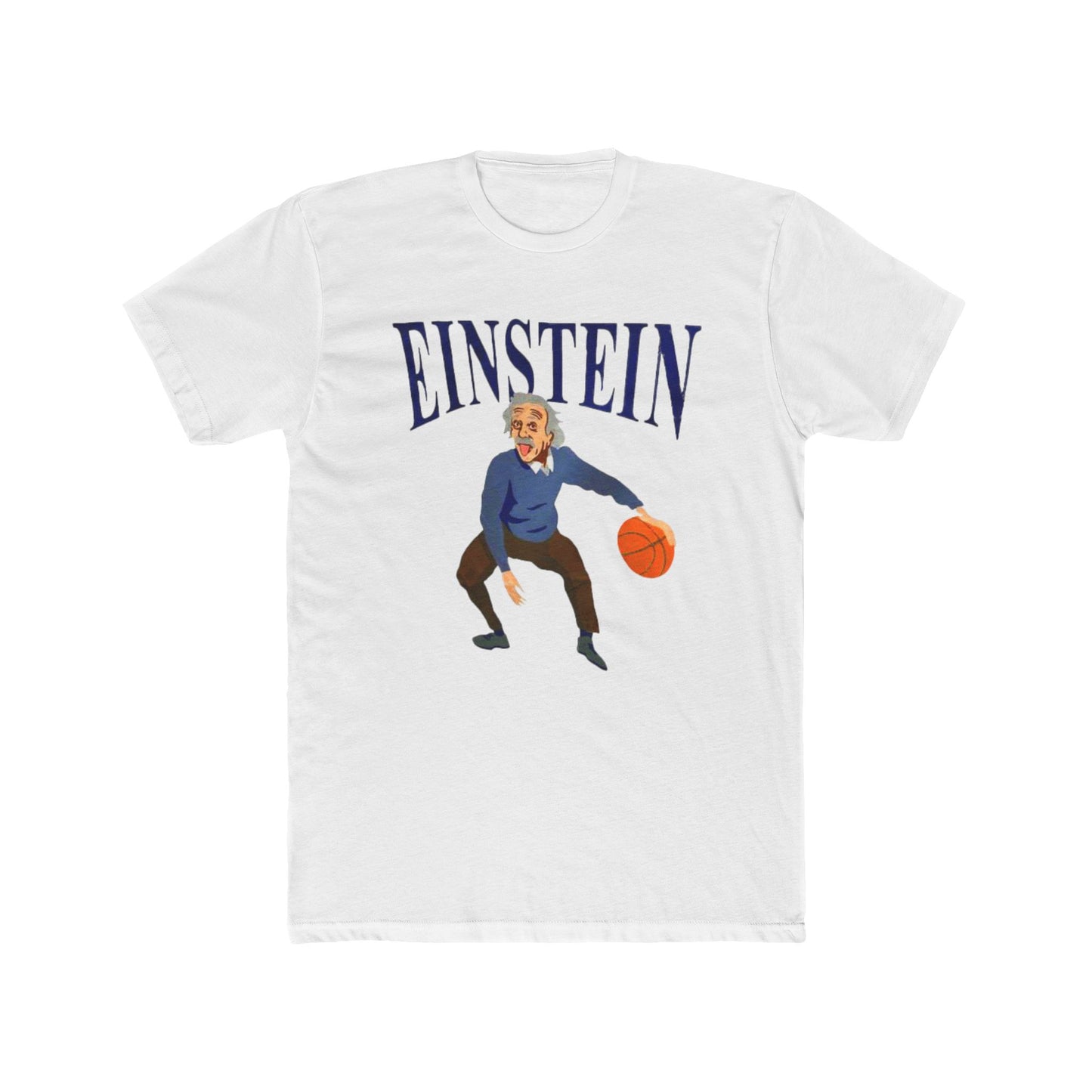 Einstein ballin Cotton Crew Tee